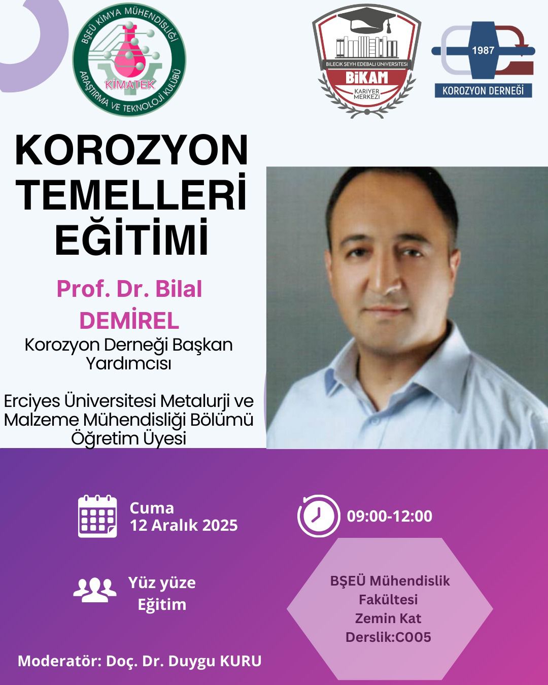 Korozyon Temelleri Eğitimi Etkinliği